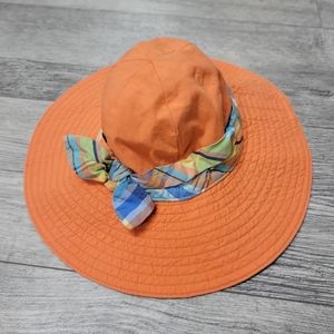 👶 5 for $5 👶 Gymboree Orange and Plaid Sun Hat